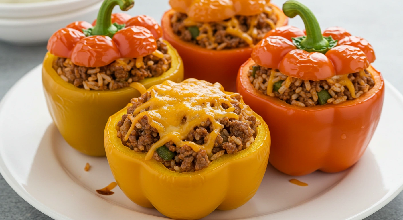 Classic Stuffed Bell Peppers - tertiary view